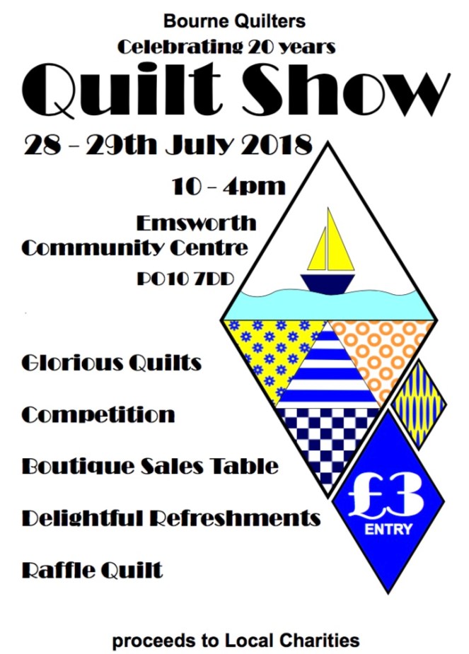 BQ quilt show 2018 flyer